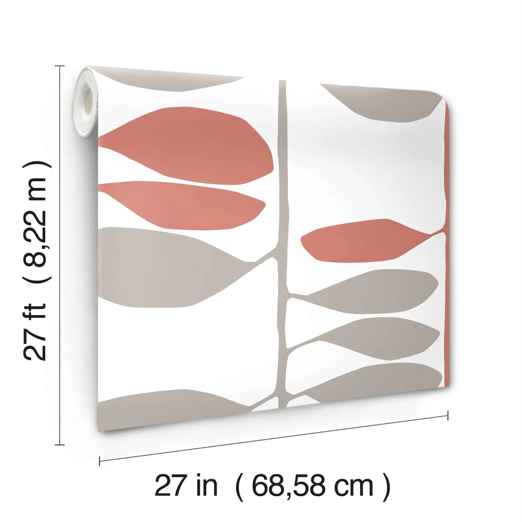 York Wallcoverings Sculpted Vines - Vermillion & Graphite Wallpaper | Buy Online York Wallcoverings Sculpted Vines wallpaper, color Vermillion & Graphite, SKU ZM2802