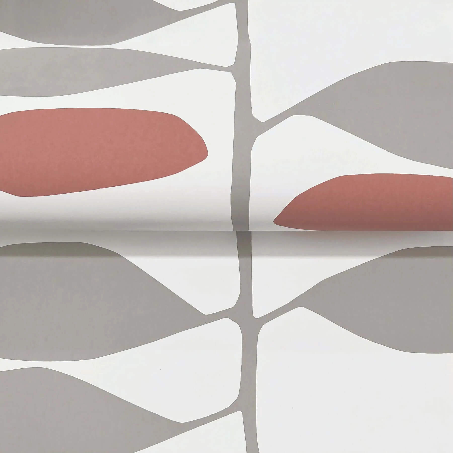 York Wallcoverings Sculpted Vines - Vermillion & Graphite Wallpaper | Buy Online York Wallcoverings Sculpted Vines wallpaper, color Vermillion & Graphite, SKU ZM2802