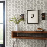 York Wallcoverings Seedlings - Grey Wallpaper | Buy Online York Wallcoverings Seedlings wallpaper, color Grey, SKU PSW1227RL