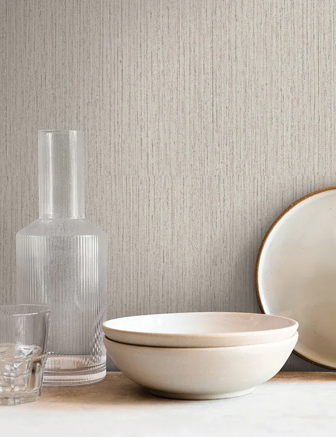 York Wallcoverings Shetland - Ecru Wallpaper | Buy Online York Wallcoverings Shetland wallpaper, color Ecru, SKU SI25841
