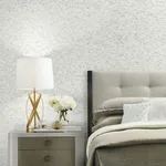 York Wallcoverings Shimmering Cork wallpaper, color White, SKU PSW1290RL