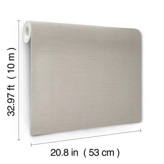 York Wallcoverings Shimmering Linen wallpaper, color Grey, SKU SI18551