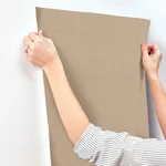 York Wallcoverings Shimmering Linen wallpaper, color Light Caramel, SKU SI18554
