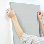 York Wallcoverings Shining Sisal Grasscloth - Silver Metallic Wallpaper | Buy Online York Wallcoverings Shining Sisal Grasscloth wallpaper, color Silver Metallic, SKU DD3731