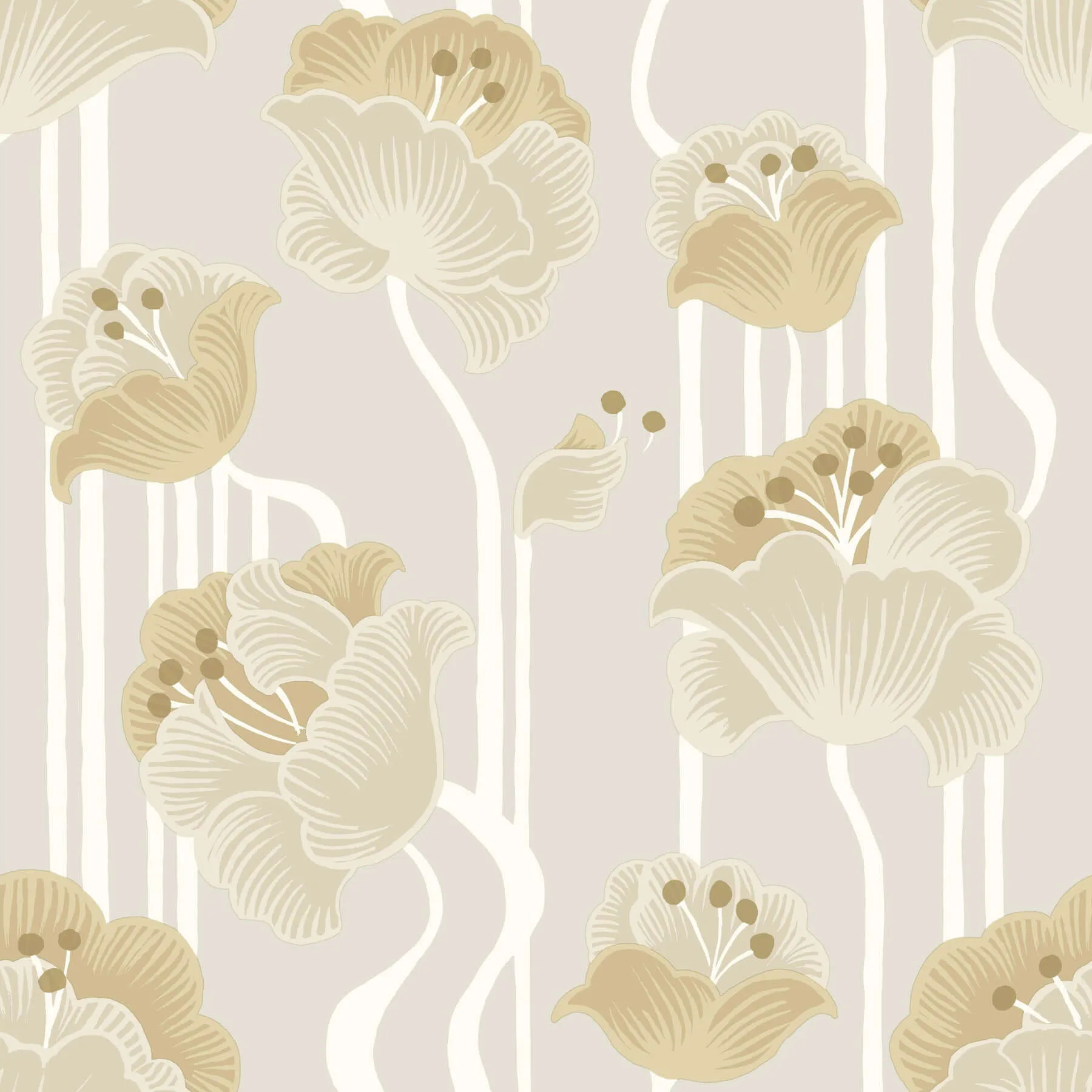 York Wallcoverings Shirley wallpaper, color Neutral, SKU PSW1568RL