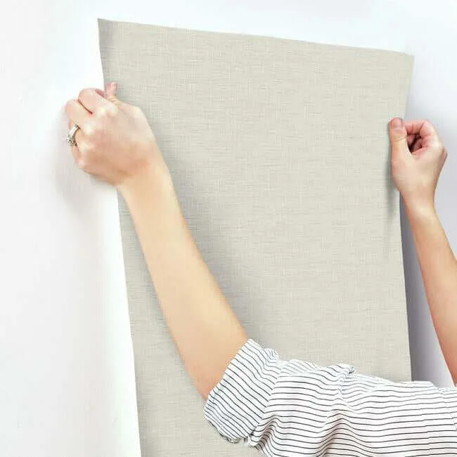 York Wallcoverings Silk Linen Weave - Caramel Wallpaper | Buy Online York Wallcoverings Silk Linen Weave wallpaper, color Caramel, SKU FH4056