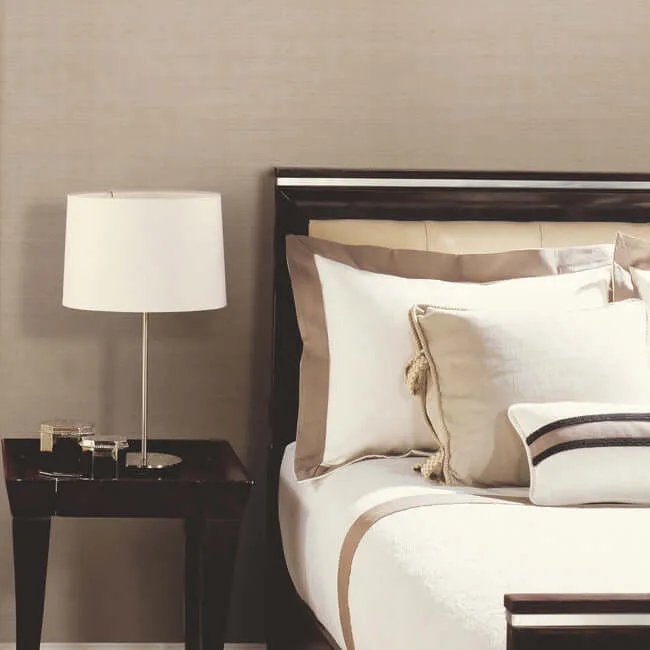 York Wallcoverings Sisal Grasscloth wallpaper, color Grey & Taupe, SKU NZ0791