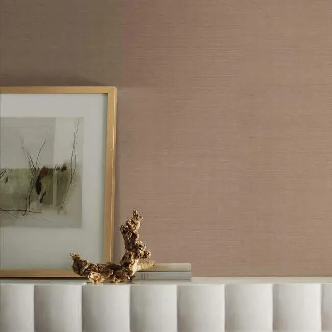 York Wallcoverings Sisal Twill Color Grasscloth wallpaper, color Light Taupe, SKU VX2266
