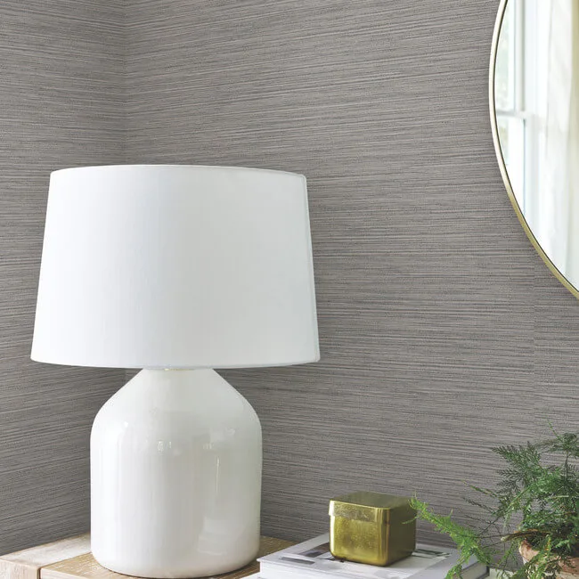 York Wallcoverings Trieste wallpaper, color Smoke, SKU 221-07