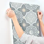 York Wallcoverings Sol & Mane - Blue Wallpaper | Buy Online York Wallcoverings Sol & Mane wallpaper, color Blue, SKU MB29034