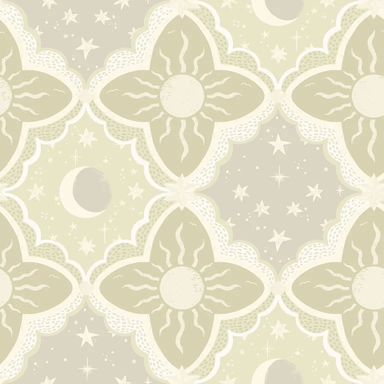 York Wallcoverings Sol & Mane wallpaper, color Green, SKU MB29033