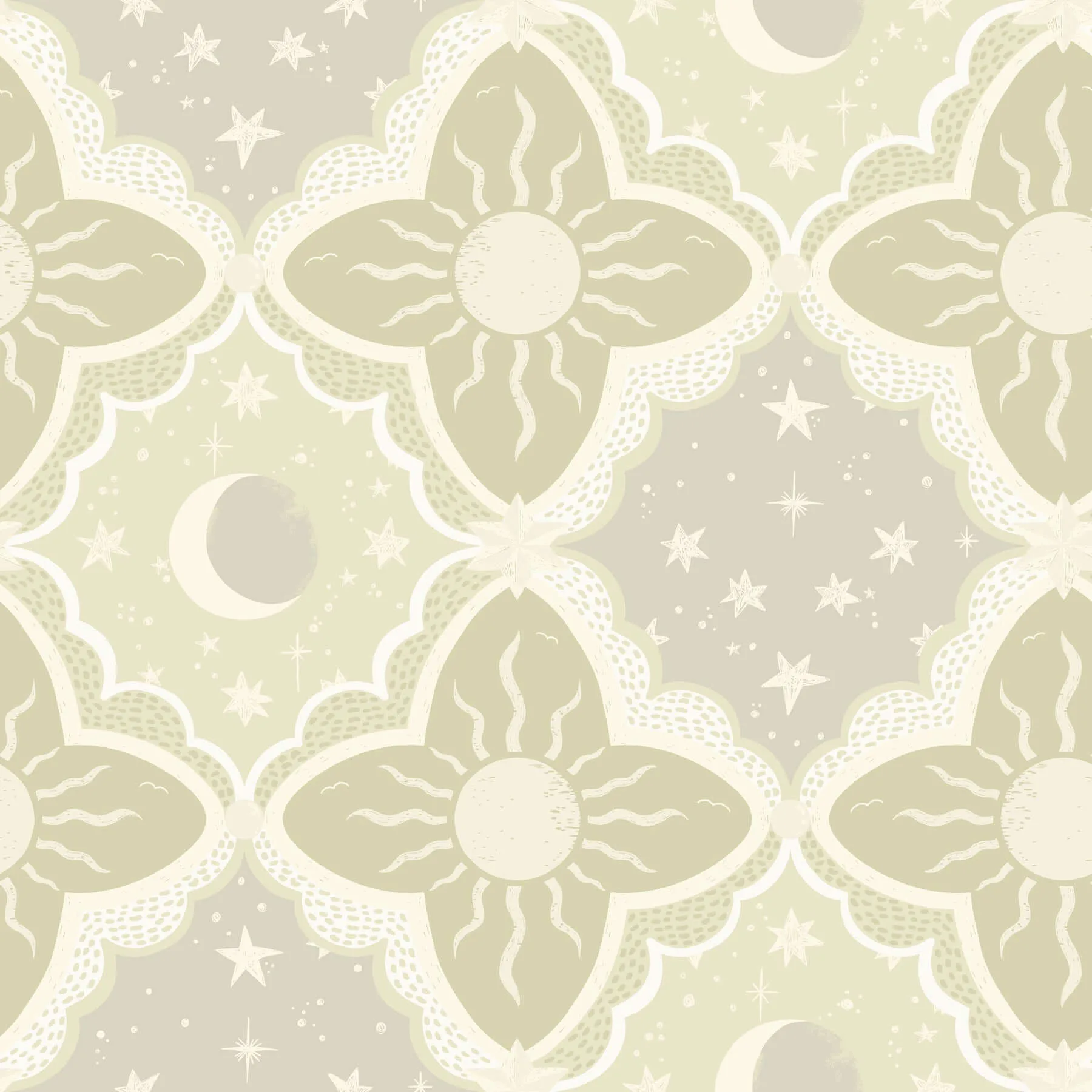 York Wallcoverings Sol & Mane wallpaper, color Green, SKU MB29033