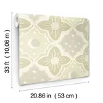 York Wallcoverings Sol & Mane - Green Wallpaper | Buy Online York Wallcoverings Sol & Mane wallpaper, color Green, SKU MB29033