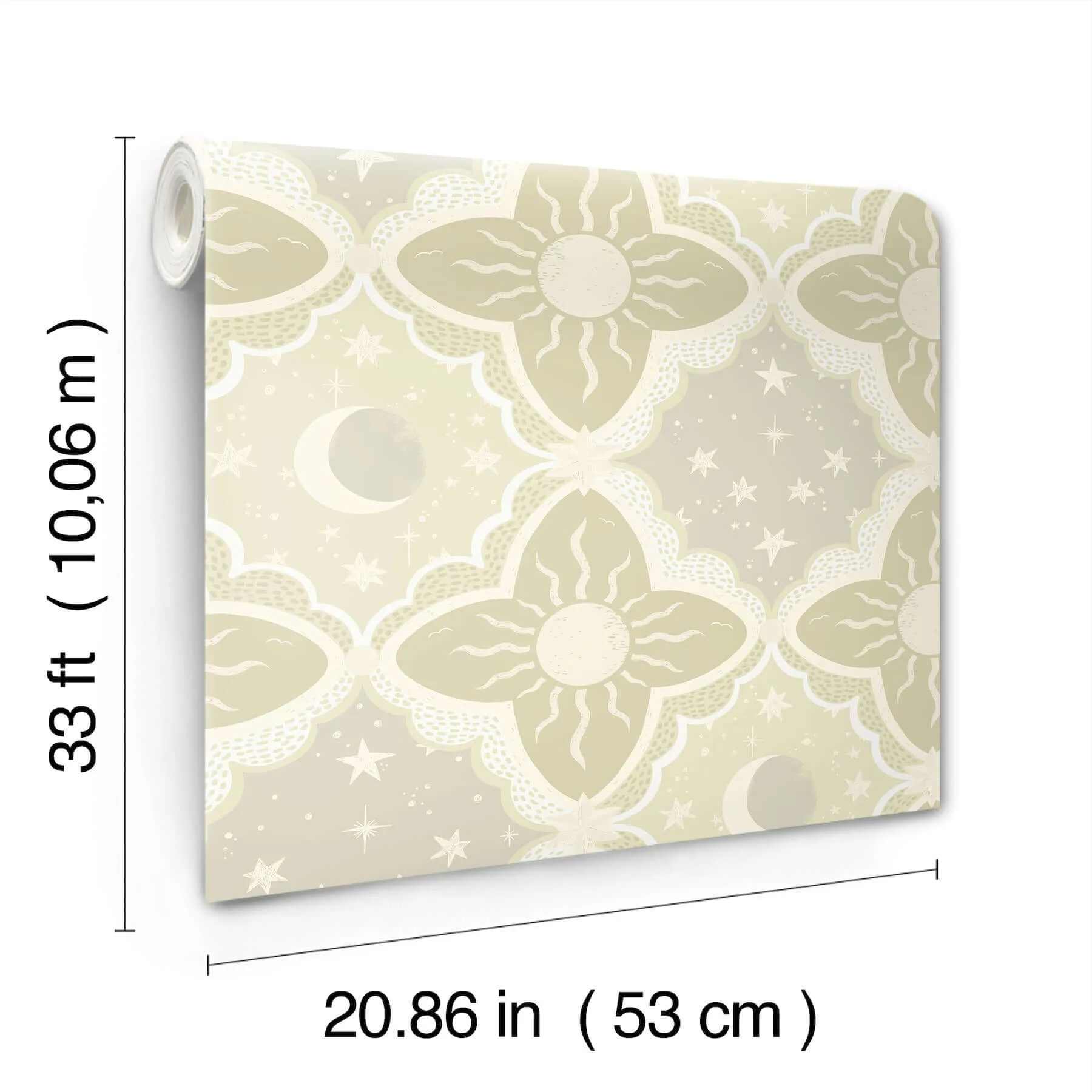 York Wallcoverings Sol & Mane - Green Wallpaper | Buy Online York Wallcoverings Sol & Mane wallpaper, color Green, SKU MB29033