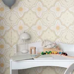 York Wallcoverings Sol & Mane - Tangerine Wallpaper | Buy Online York Wallcoverings Sol & Mane wallpaper, color Tangerine, SKU MB29032
