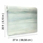 York Wallcoverings Soothing Mists Scenic wallpaper, color Blue, SKU PSW1099RL