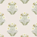 York Wallcoverings Sophie - Sage Wallpaper | Buy Online York Wallcoverings Sophie wallpaper, color Sage, SKU PSW1575RL