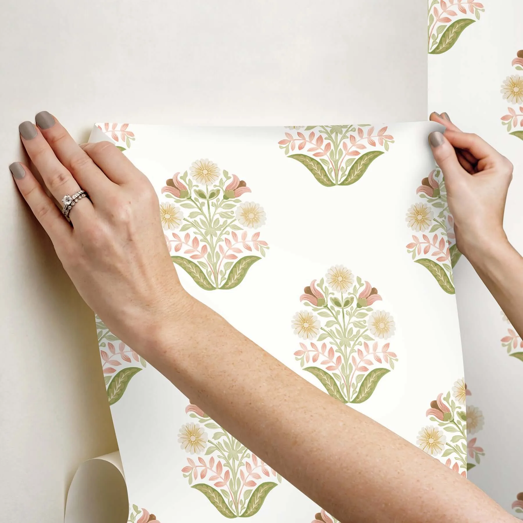York Wallcoverings Sophie - Pink Wallpaper | Buy Online York Wallcoverings Sophie wallpaper, color Pink, SKU PSW1577RL