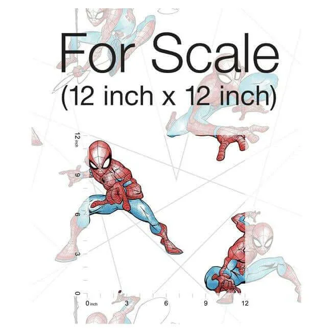York Wallcoverings Spider-Man Fracture wallpaper, color Blue & Grey, SKU DI0939