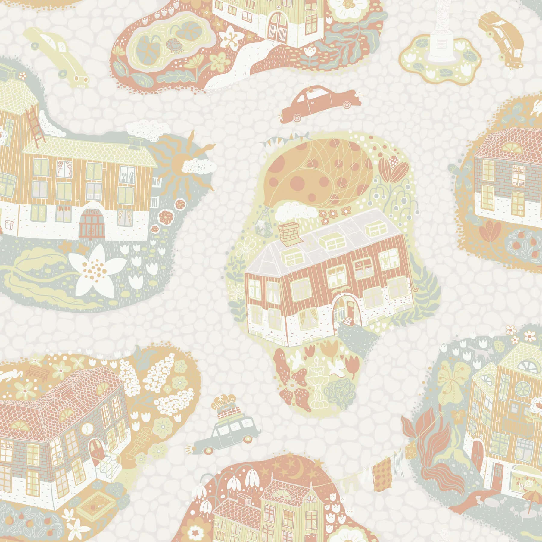 York Wallcoverings Staden wallpaper, color Grey, SKU MB29007