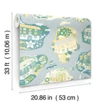 York Wallcoverings Staden - Light Blue Wallpaper | Buy Online York Wallcoverings Staden wallpaper, color Light Blue, SKU MB29009