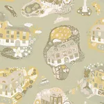 York Wallcoverings Staden - Mustard Wallpaper | Buy Online York Wallcoverings Staden wallpaper, color Mustard, SKU MB29008
