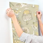 York Wallcoverings Staden - Mustard Wallpaper | Buy Online York Wallcoverings Staden wallpaper, color Mustard, SKU MB29008