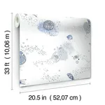 York Wallcoverings Star Wars: Good Night Galaxy wallpaper, color Blue, SKU DI0998