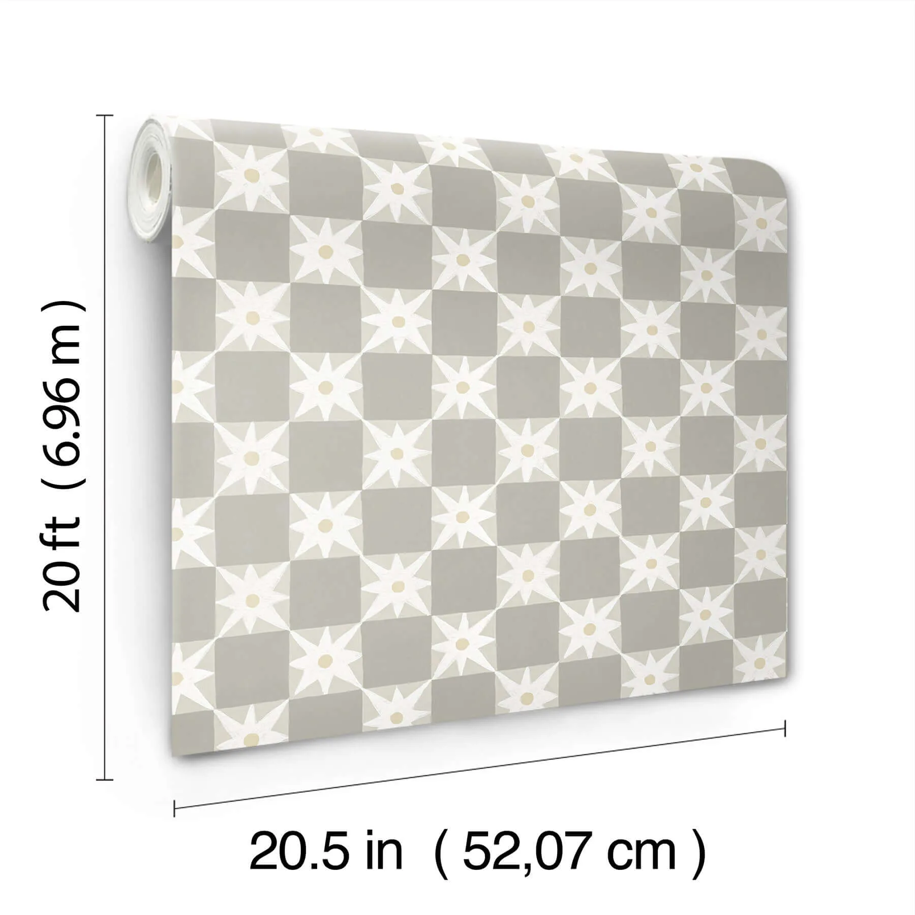 York Wallcoverings Stardust - Warm Grey Wallpaper | Buy Online York Wallcoverings Stardust wallpaper, color Warm Grey, SKU PSW1589RL