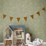 York Wallcoverings Stjarnhimmel - Green Wallpaper | Buy Online York Wallcoverings Stjarnhimmel wallpaper, color Green, SKU MB29022