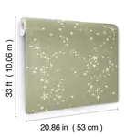 York Wallcoverings Stjarnhimmel - Green Wallpaper | Buy Online York Wallcoverings Stjarnhimmel wallpaper, color Green, SKU MB29022