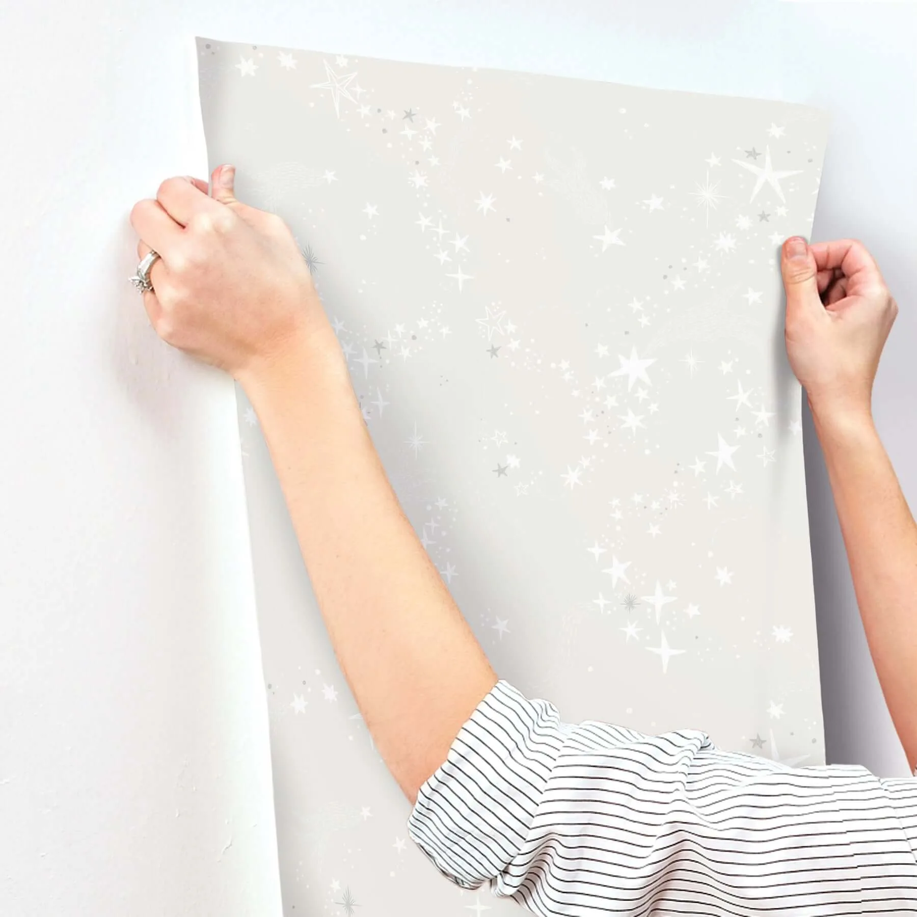 York Wallcoverings Stjarnhimmel - Grey Wallpaper | Buy Online York Wallcoverings Stjarnhimmel wallpaper, color Grey, SKU MB29019