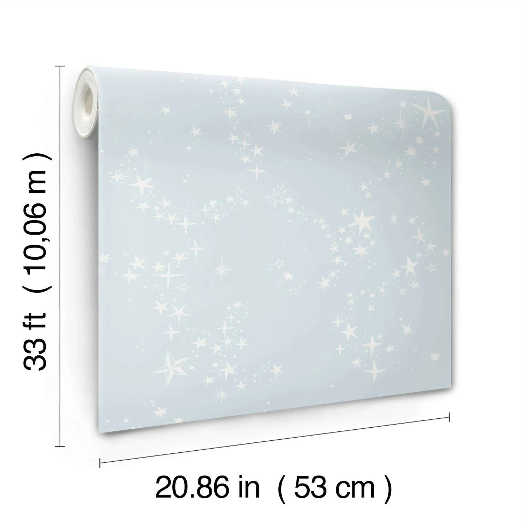 York Wallcoverings Stjarnhimmel - Light Blue Wallpaper | Buy Online York Wallcoverings Stjarnhimmel wallpaper, color Light Blue, SKU MB29023