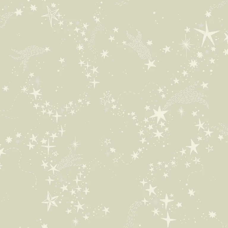 York Wallcoverings Stjarnhimmel wallpaper, color Light Green, SKU MB29021