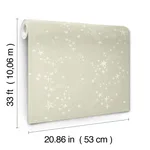York Wallcoverings Stjarnhimmel - Light Green Wallpaper | Buy Online York Wallcoverings Stjarnhimmel wallpaper, color Light Green, SKU MB29021