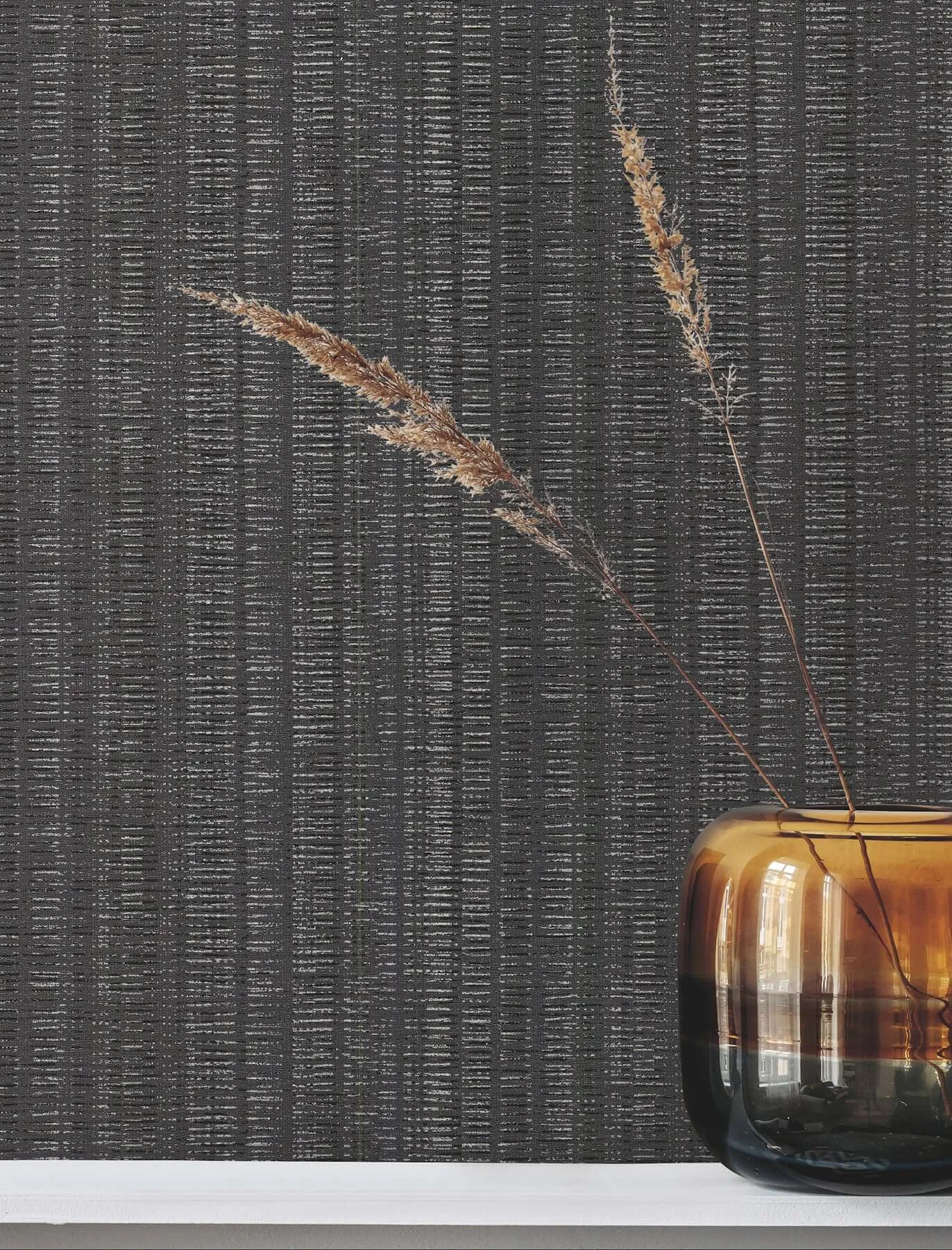 York Wallcoverings Stratford wallpaper, color Carbon, SKU UD2549N