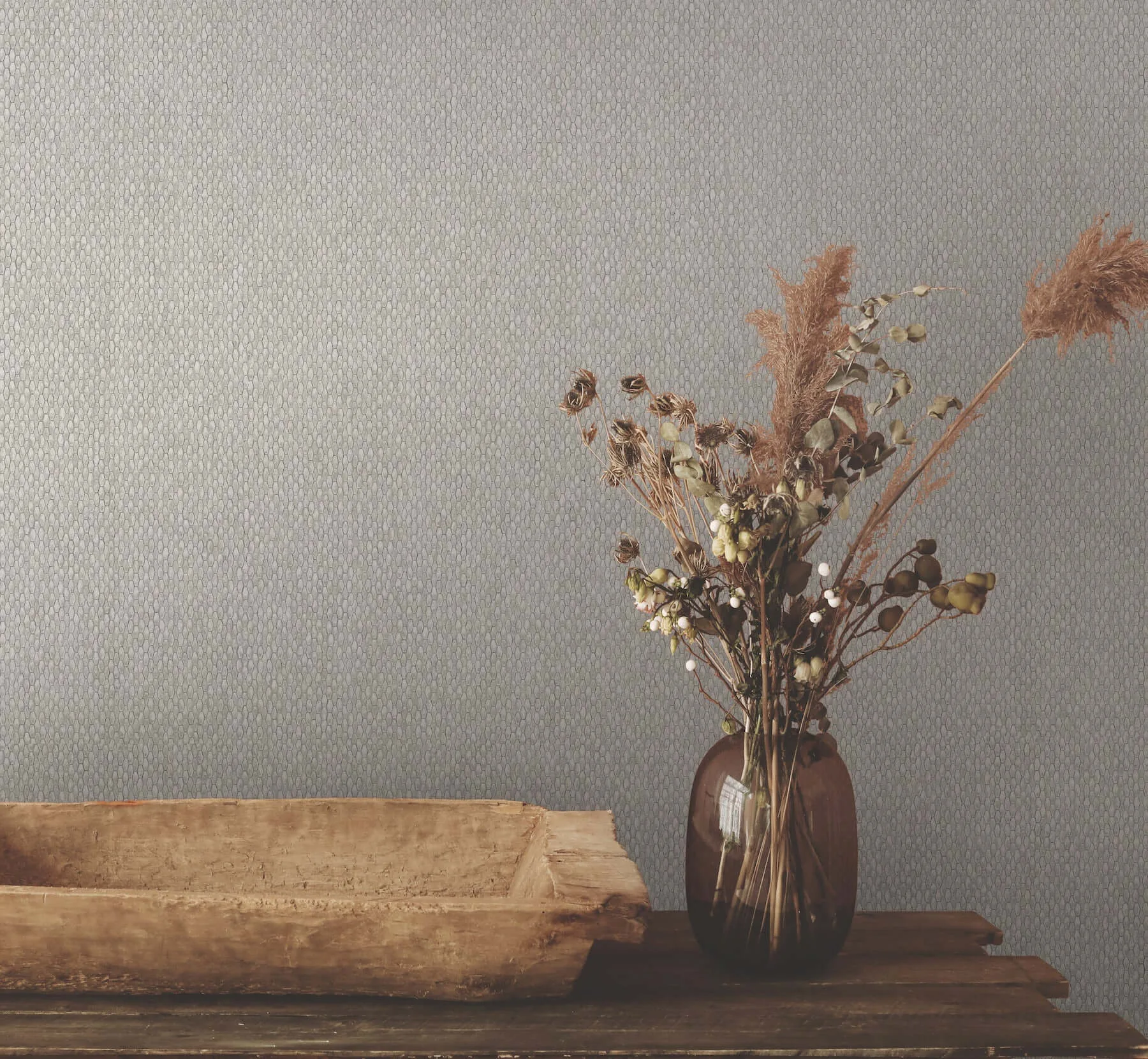 York Wallcoverings Stretched Hexagons - Light Grey Wallpaper | Buy Online York Wallcoverings Stretched Hexagons wallpaper, color Light Grey, SKU Y6231103