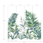 York Wallcoverings Swaying Palms - Green & Blue Wallpaper | Buy Online York Wallcoverings Swaying Palms wallpaper, color Green & Blue, SKU GN2546M