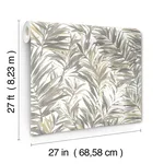 York Wallcoverings Swaying Palms - Neutral Wallpaper | Buy Online York Wallcoverings Swaying Palms wallpaper, color Neutral, SKU GN2543