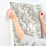York Wallcoverings Swaying Palms - Neutral Wallpaper | Buy Online York Wallcoverings Swaying Palms wallpaper, color Neutral, SKU GN2543