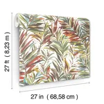 York Wallcoverings Swaying Palms - Rouge & Mink Wallpaper | Buy Online York Wallcoverings Swaying Palms wallpaper, color Rouge & Mink, SKU GN2541