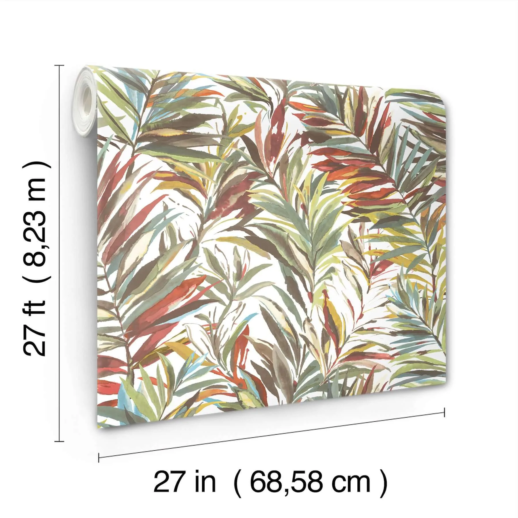 York Wallcoverings Swaying Palms - Rouge & Mink Wallpaper | Buy Online York Wallcoverings Swaying Palms wallpaper, color Rouge & Mink, SKU GN2541