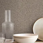 York Wallcoverings Tailored Chevron - Latte Wallpaper | Buy Online York Wallcoverings Tailored Chevron wallpaper, color Latte, SKU SI26134