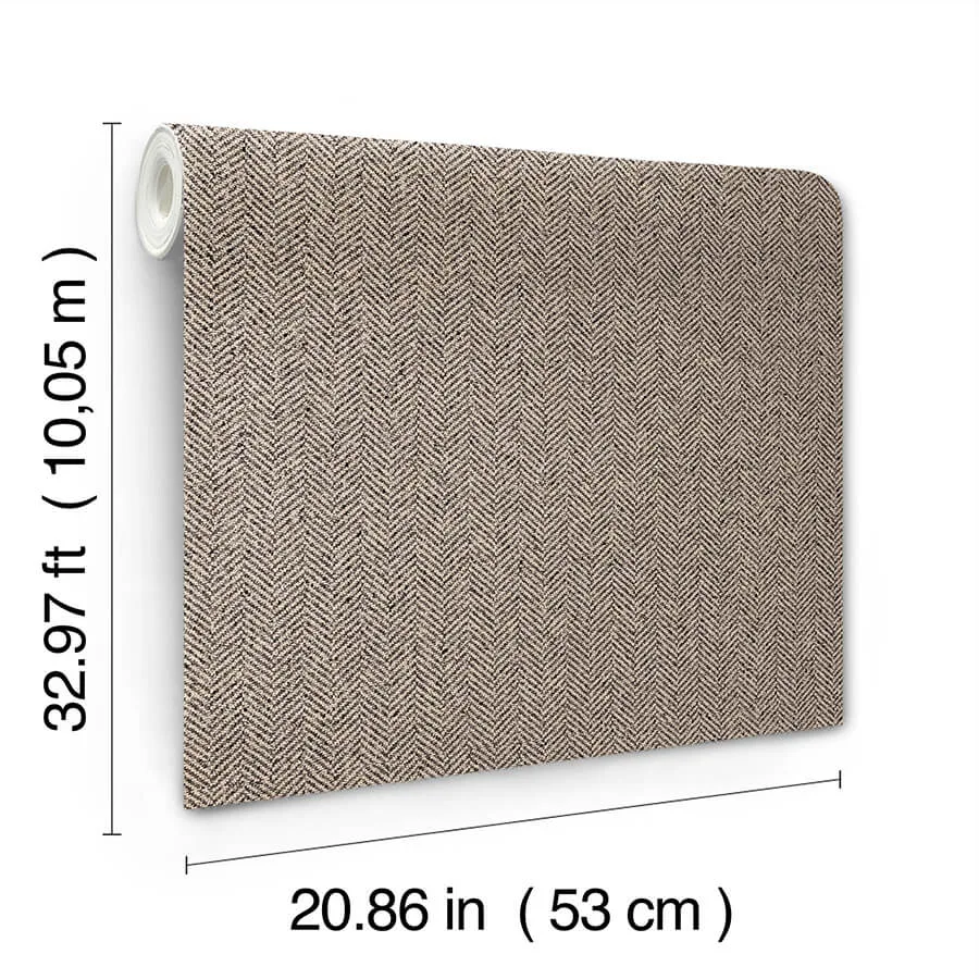 York Wallcoverings Tailored Chevron - Latte Wallpaper | Buy Online York Wallcoverings Tailored Chevron wallpaper, color Latte, SKU SI26134