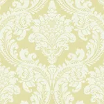 York Wallcoverings Tapestry Damask - Yellow Wallpaper | Buy Online York Wallcoverings Tapestry Damask wallpaper, color Yellow, SKU GR6027