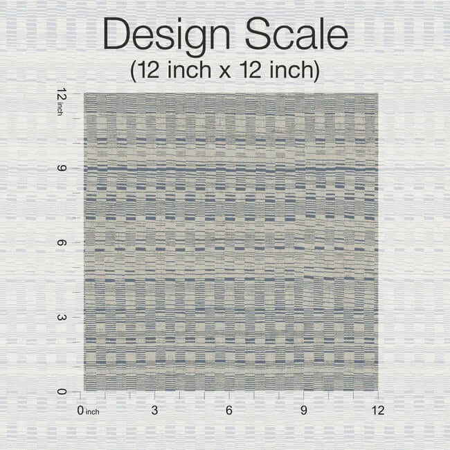 York Wallcoverings Tapestry Stitch wallpaper, color Navy, SKU OI0625