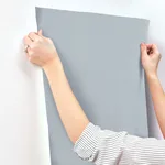 York Wallcoverings Tectonic Texture - Blue & Silver Wallpaper | Buy Online York Wallcoverings Tectonic Texture wallpaper, color Blue & Silver, SKU FM1015