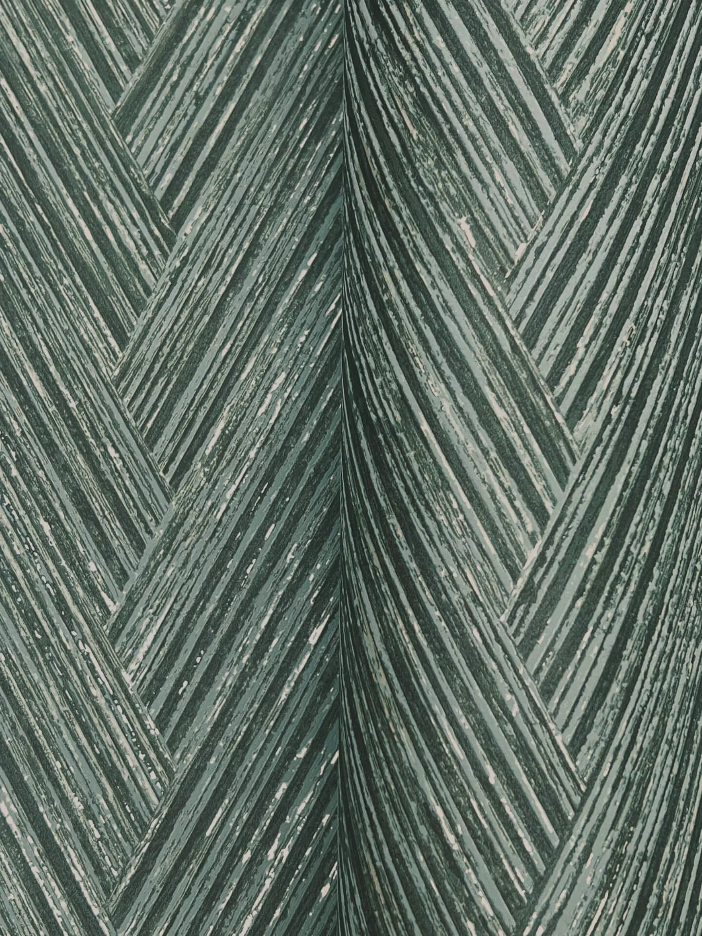 York Wallcoverings Thatched Chevron - Bottle Green Wallpaper | Buy Online York Wallcoverings Thatched Chevron wallpaper, color Bottle Green, SKU FM1054