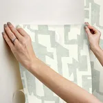 York Wallcoverings Tribe wallpaper, color Jade, SKU PSW1668RL