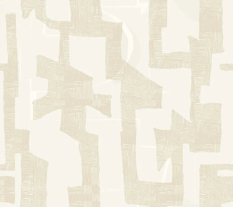 York Wallcoverings Tribe wallpaper, color Caramel Cream, SKU PSW1670RL